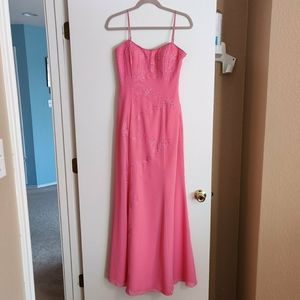 Pink Prom Dress Size 7